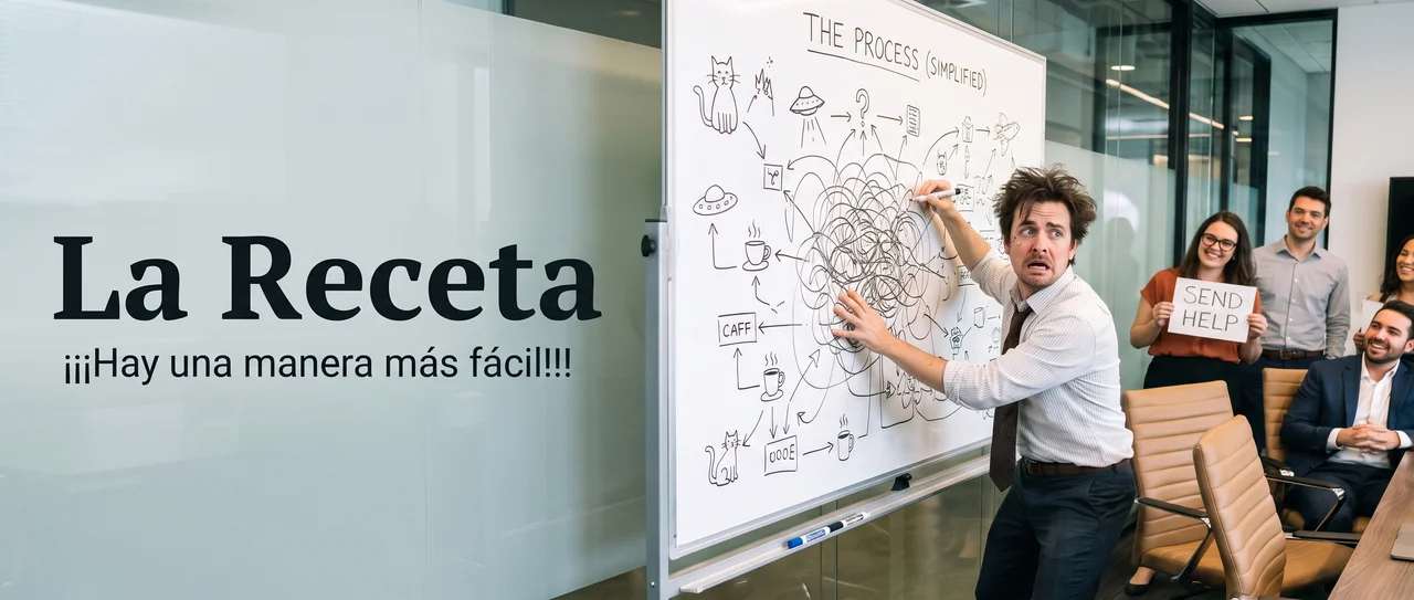 Recetas para procesos — antes de meter IA en tu negocio, define tus procesos